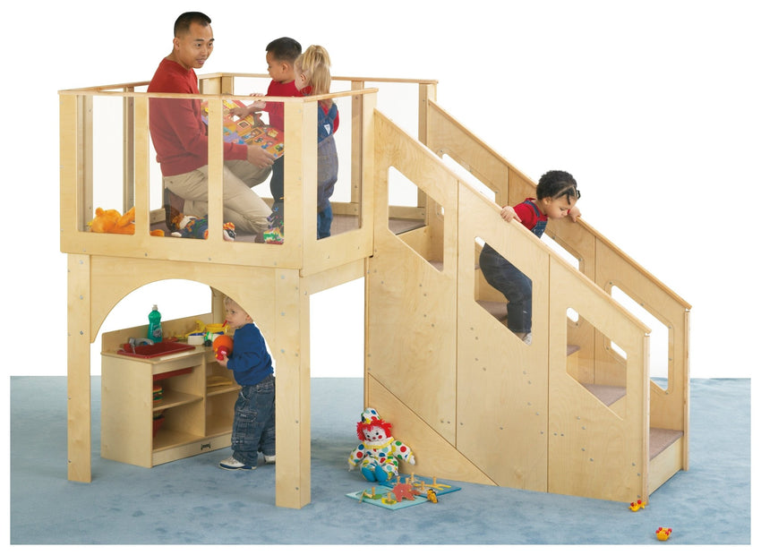 Jonti-Craft Toddler Play Loft - Ages 2 to 3 (Jonti-Craft JON-9752JC) - SchoolOutlet