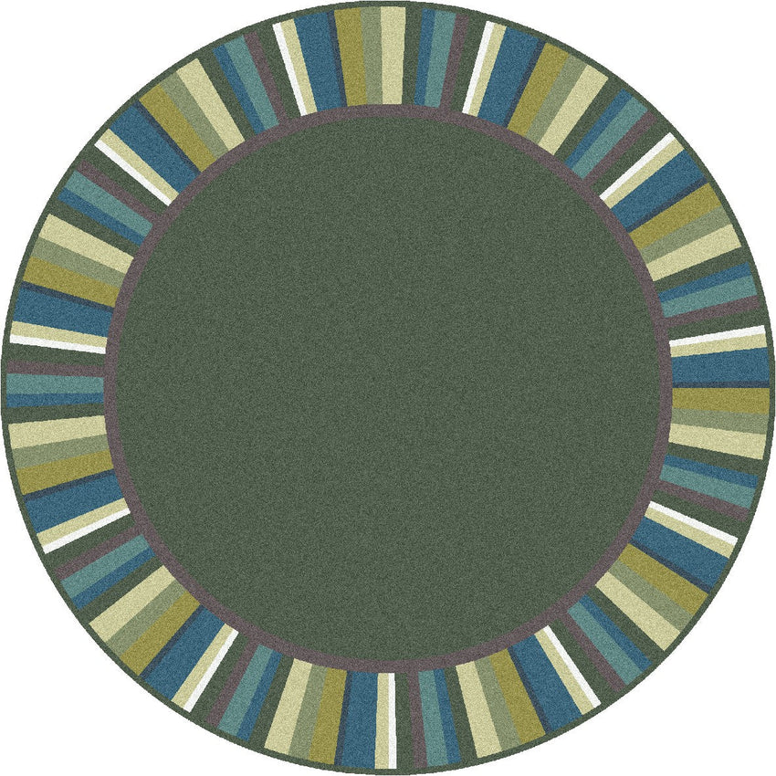 Clean Green Kid Essentials Collection Area Rug for Classrooms and Schools Libraries by Joy Carpets - SchoolOutlet