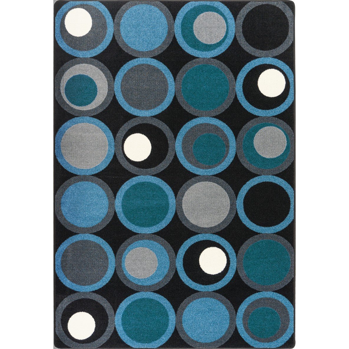 Circle Back Kid Essentials Collection Area Rug for Classrooms and Schools Libraries by Joy Carpets - SchoolOutlet