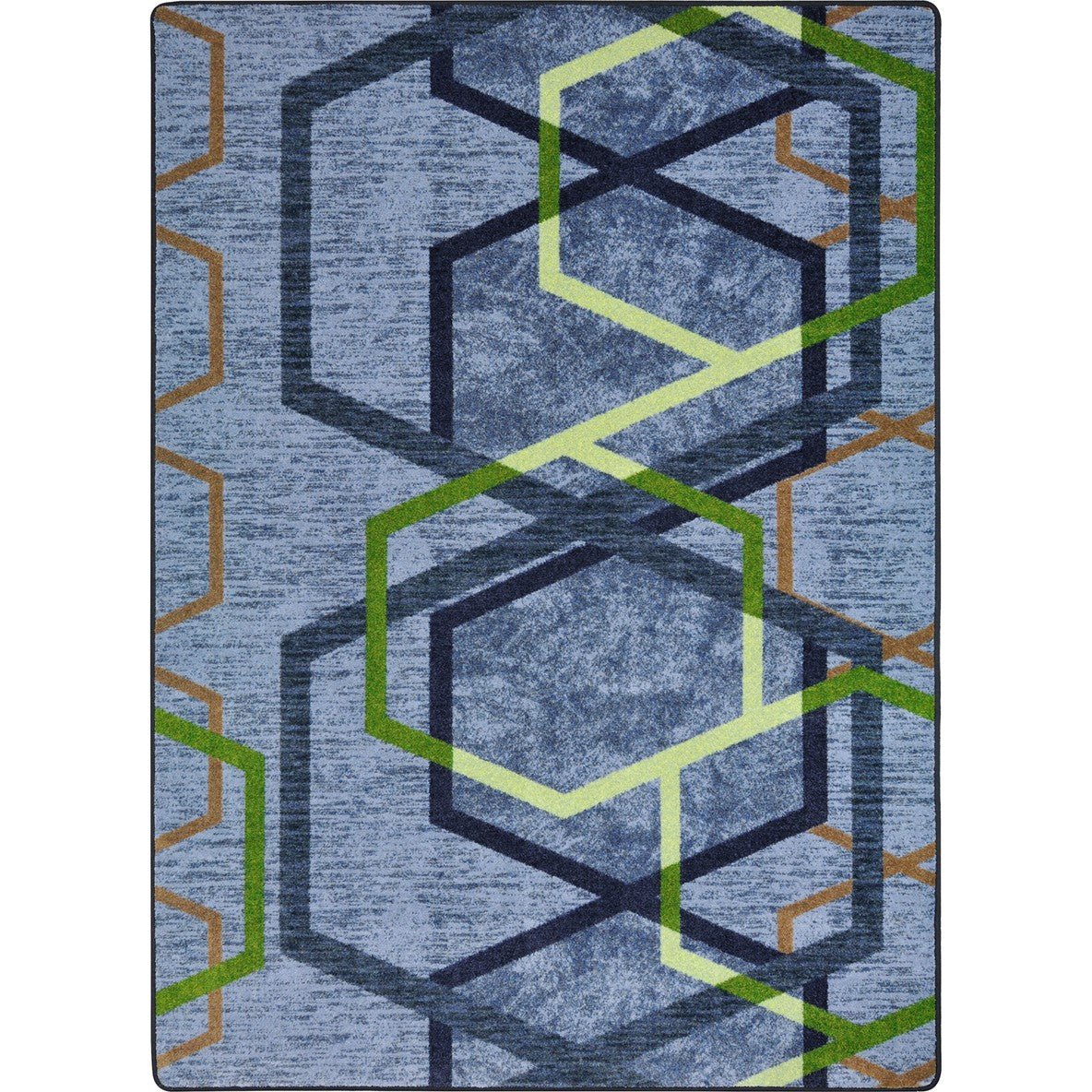 Double Helix First Take Collection Area Rug for Classrooms and Schools Libraries by Joy Carpets - SchoolOutlet