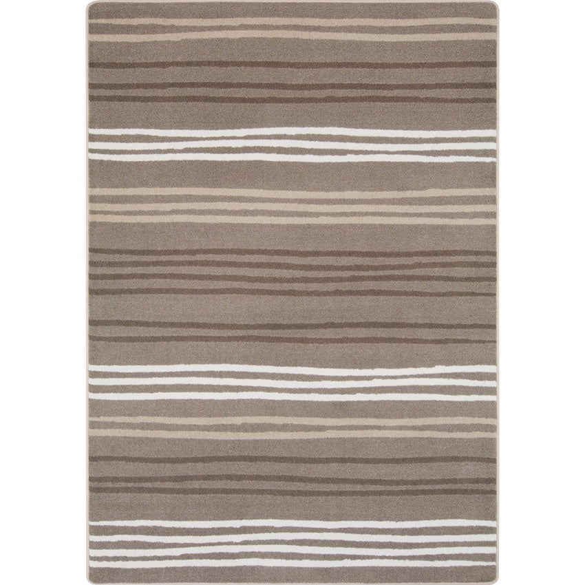 All Lined Up Kid Essentials Collection Area Rug for Classrooms and Schools Libraries by Joy Carpets - SchoolOutlet