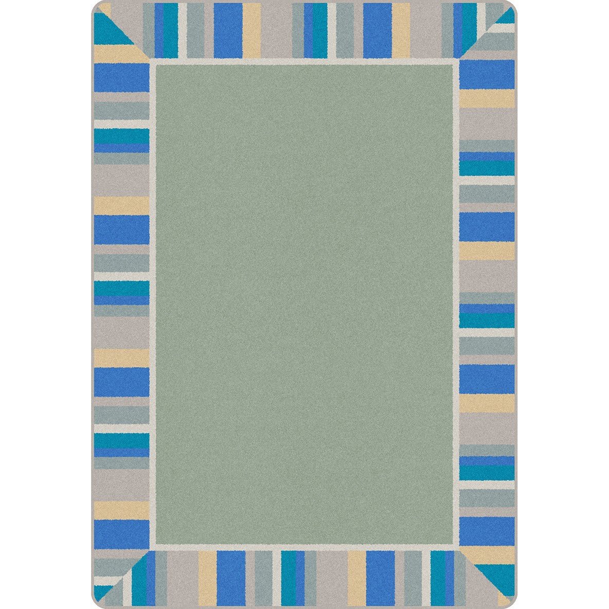 Off the Cuff Kid Essentials Collection Area Rug for Classrooms and Schools Libraries by Joy Carpets - SchoolOutlet