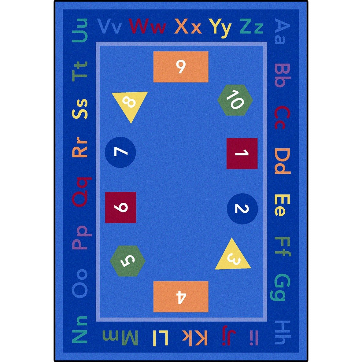 Fun-damentals Kid Essentials Collection Area Rug for Classrooms and Schools Libraries by Joy Carpets - SchoolOutlet