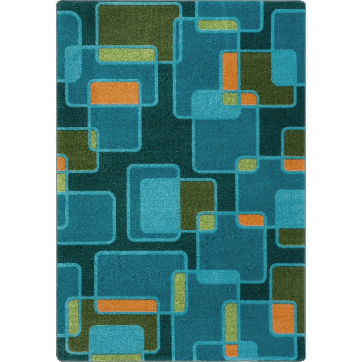 Reflex Kid Essentials Collection Area Rug for Classrooms and Schools Libraries by Joy Carpets - SchoolOutlet