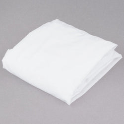 L.A. Baby 100% White Cotton Fitted Compact Crib Sheet 27"W x 52" L (L.A. Baby LAB-3714-10)