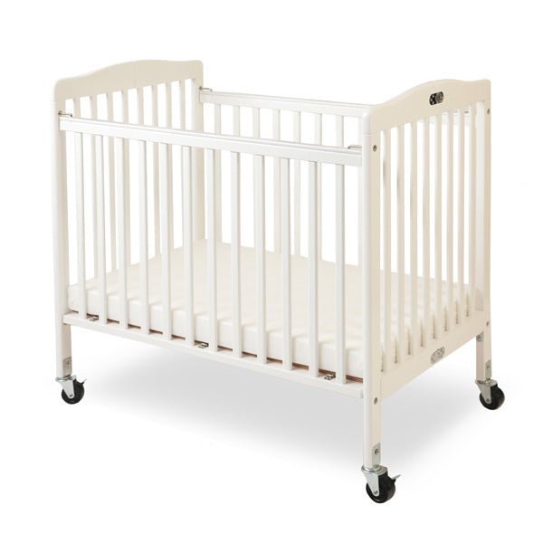 L.A. Baby The Little Wood Crib-Mini/Portable Folding Wood Crib (LAB-CW-883A) - SchoolOutlet