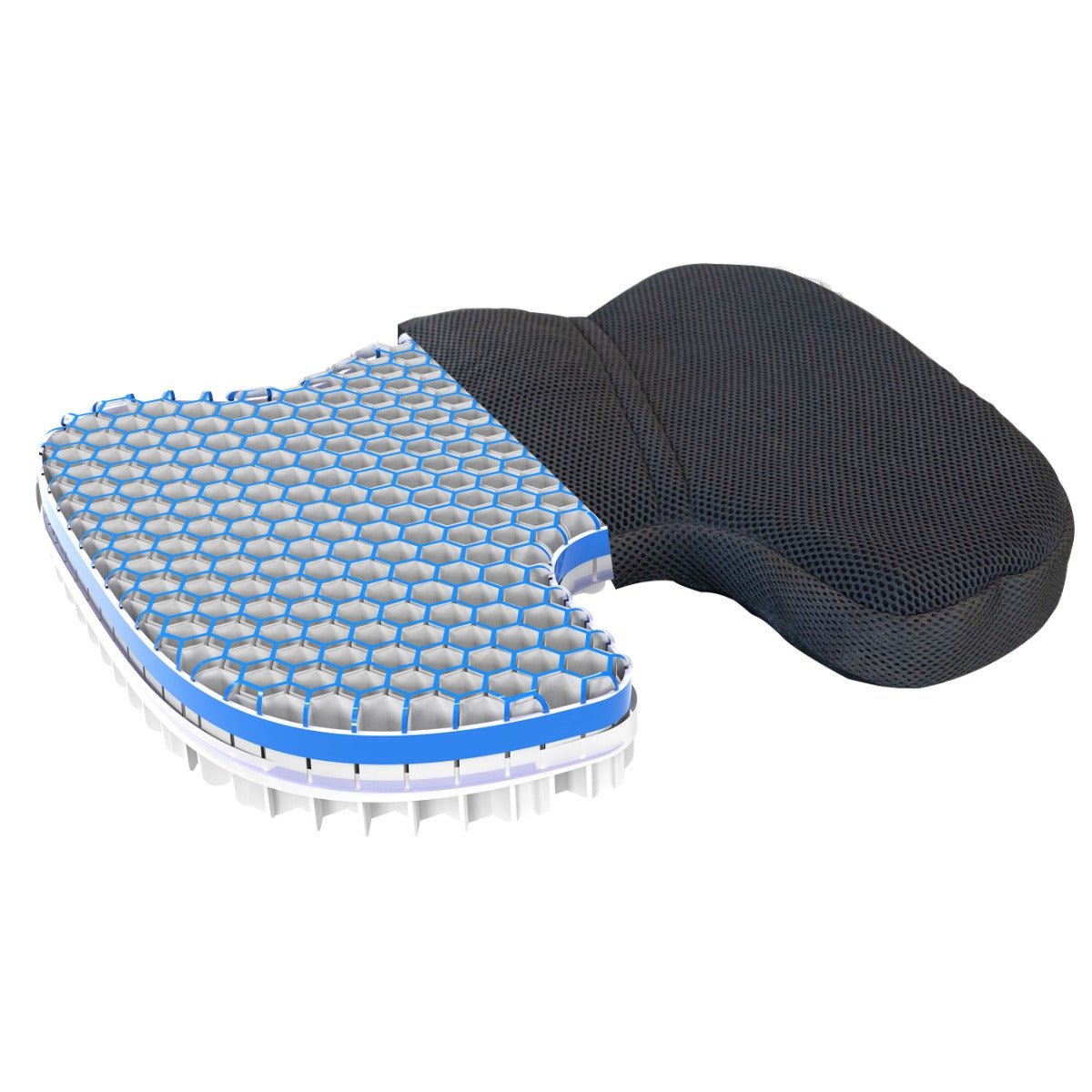 Luxor CSZZ001 - Ergonomic Gel Chair Cushion (LUX-CSZZ001) - SchoolOutlet