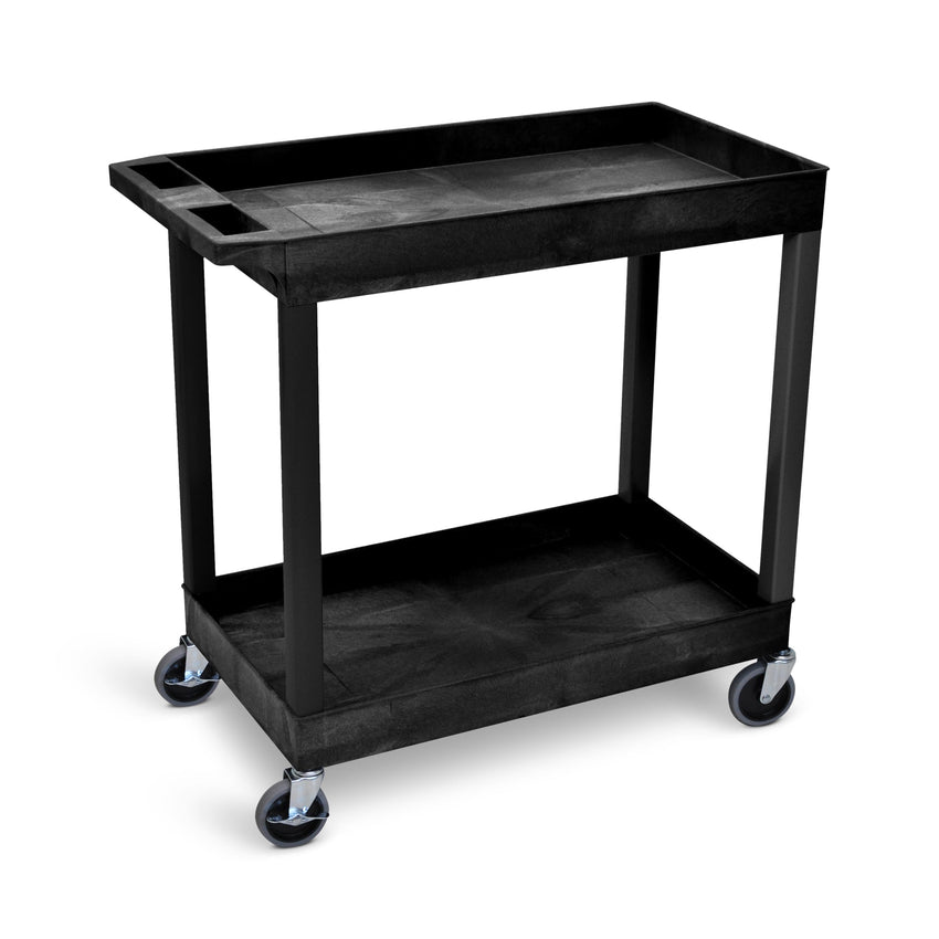 Luxor E Series EC11 - Tub Cart 2 Shelves - 35.25" W x 34.25" H (Luxor LUX-EC11) - SchoolOutlet