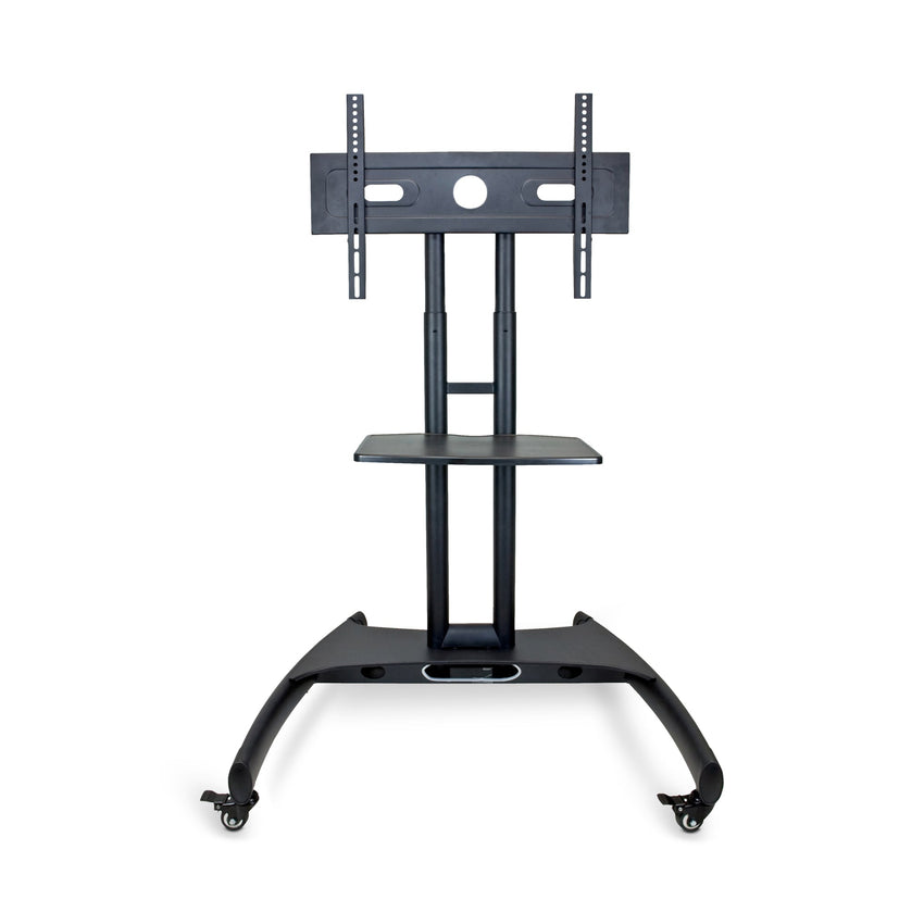 Luxor FP2500 Series Adjustable Flat Panel Cart And Mount - 32" - 60" Height (Luxor LUX-FP2500) - SchoolOutlet