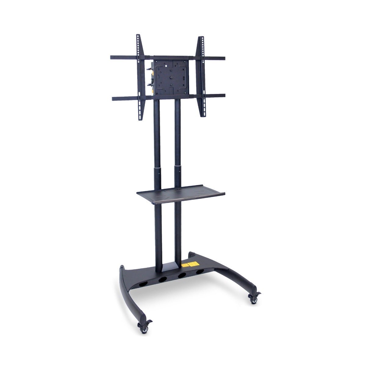 Luxor FP3500 Series Adjustable Flat Panel Cart And Mount - 32" - 60" Height (Luxor LUX-FP3500) - SchoolOutlet