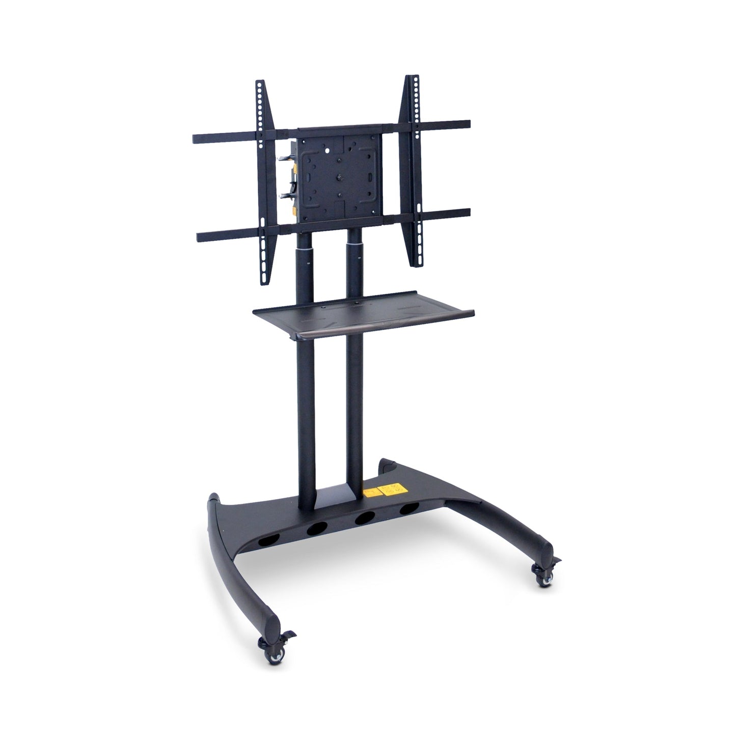 Luxor FP3500 Series Adjustable Flat Panel Cart And Mount - 32" - 60" Height (Luxor LUX-FP3500) - SchoolOutlet