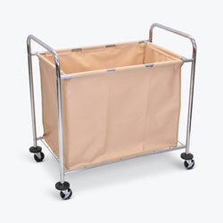 Luxor HL14 - Laundry Cart With Steel Frame & Canvas (Luxor LUX-HL14)