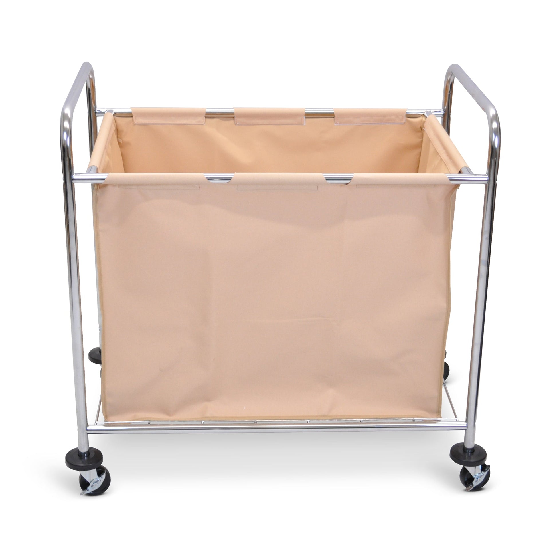 Luxor HL14 - Laundry Cart With Steel Frame & Canvas (Luxor LUX-HL14) - SchoolOutlet
