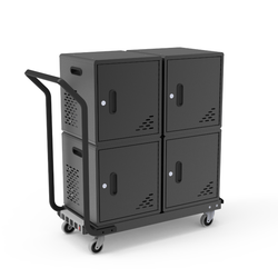 Luxor LLMC40DP 40-Device Modular Charging Cart - Locking Charging Station for iPad, Tablets, Chromebooks and thin Laptops
