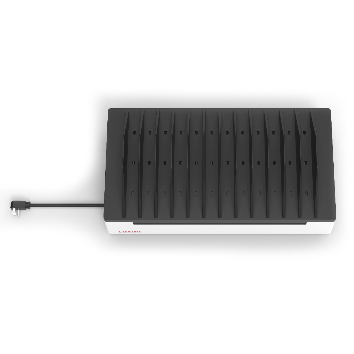 Luxor LOTT12 12-Port Charging Station for Laptops, Tablets, and Mobile Devices - SchoolOutlet