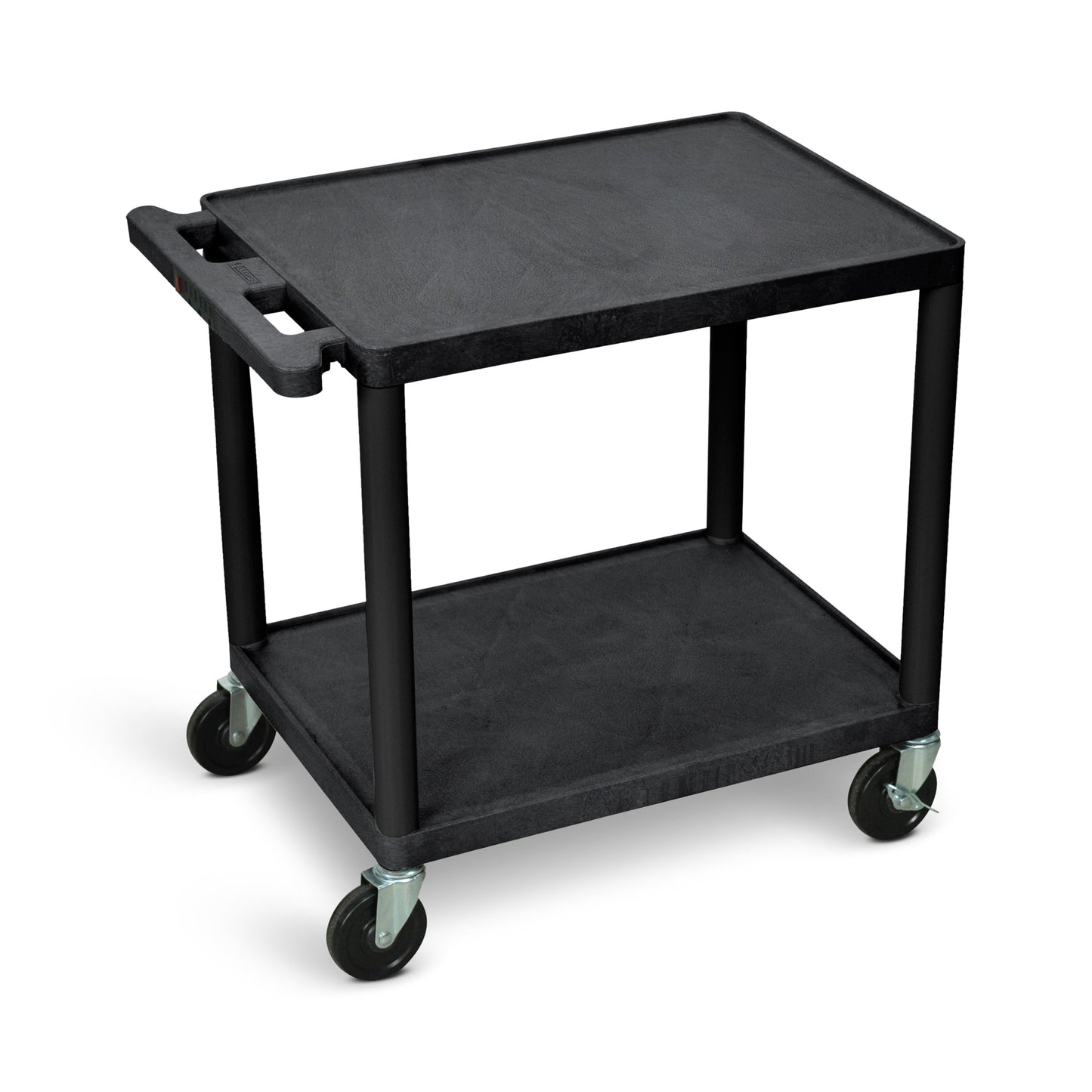 Luxor LP26E-B - AV Carts 2 Shelves (Luxor LUX-LP26E-B) - SchoolOutlet