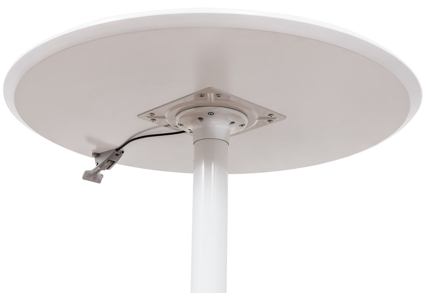 Luxor LX-PNADJ-32RD - 32" Pneumatic Height Adjustable Round Caffee Table (LUX-LX-PNADJ-32RD) - SchoolOutlet