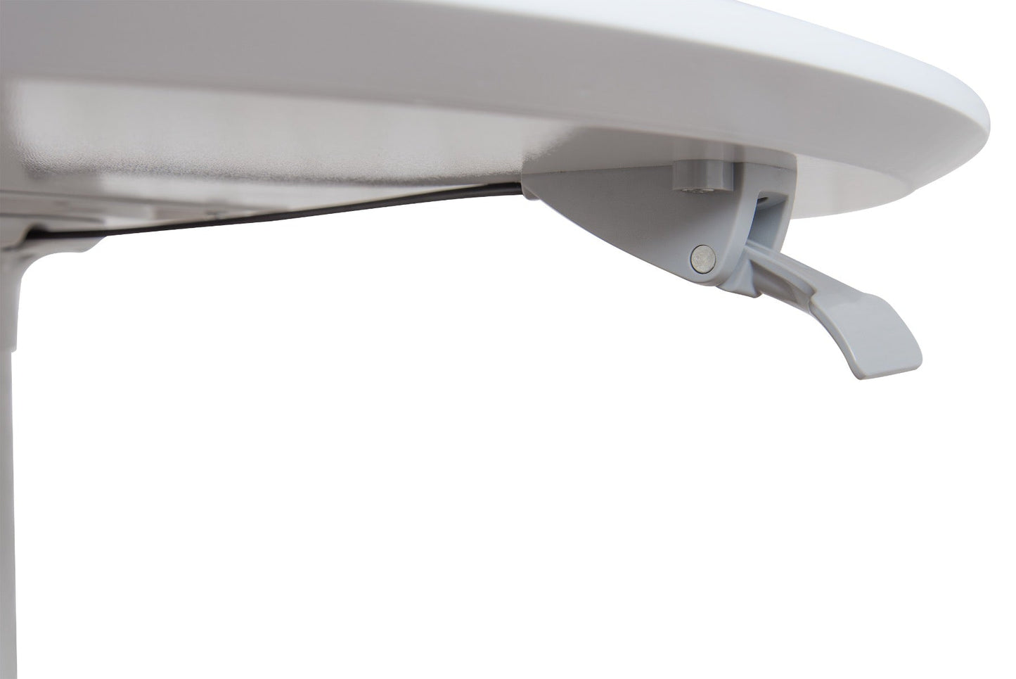 Luxor LX-PNADJ-32RD - 32" Pneumatic Height Adjustable Round Caffee Table (LUX-LX-PNADJ-32RD) - SchoolOutlet