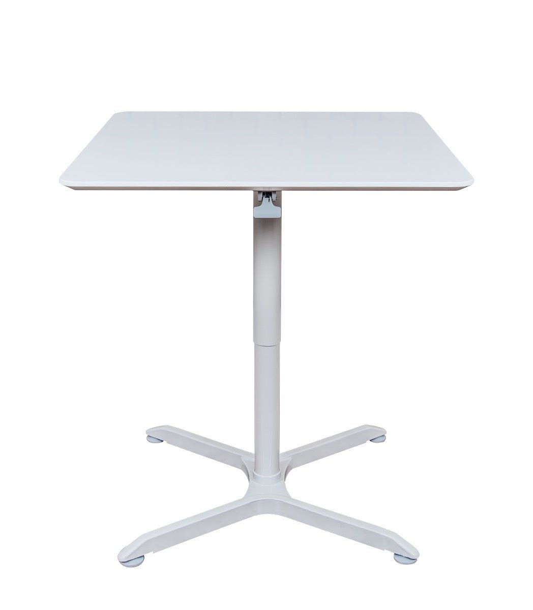 Luxor LX-PNADJ-32SQ - 32" Pneumatic Height Adjustable Square Caffee Table (LUX-LX-PNADJ-32SQ) - SchoolOutlet