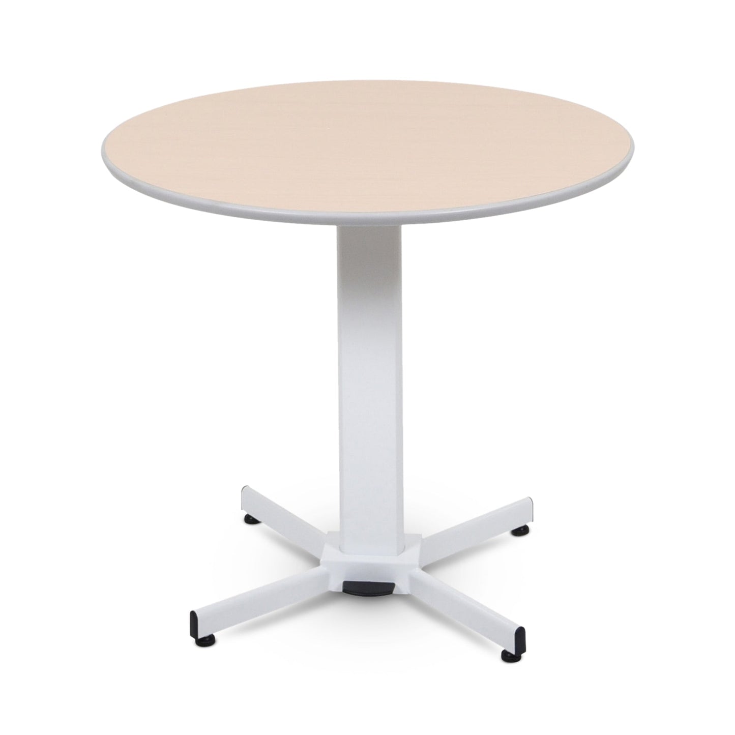 Luxor LX-PNADJ-ROUND Pneumatic Adjustable Round Pedestal Table (Luxor LX-PNADJ-ROUND) - SchoolOutlet