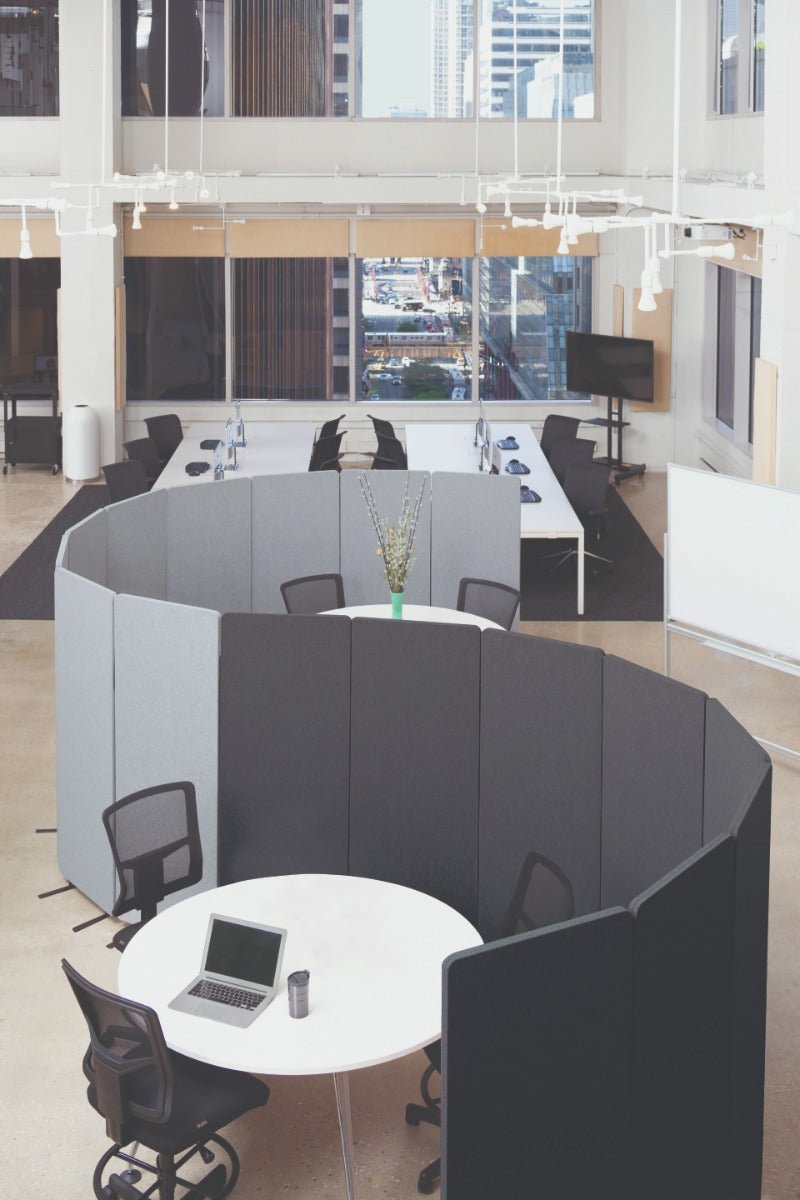 Luxor RCLM2466Z RECLAIM Acoustic Room Dividers - Expansion Panel - 24"W x 64"H(LUX-RCLM2466Z) - SchoolOutlet