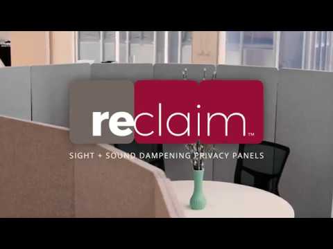 Luxor RCLM6024 RECLAIM Desktop Privacy Panel - 60"W x 24"H(LUX-RCLM6024) - SchoolOutlet