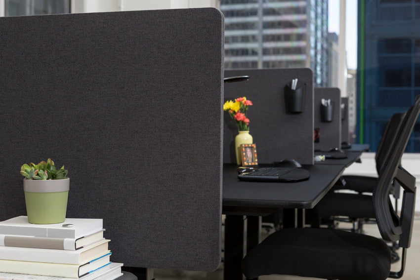 Luxor RCLM6024 RECLAIM Desktop Privacy Panel - 60"W x 24"H(LUX-RCLM6024) - SchoolOutlet