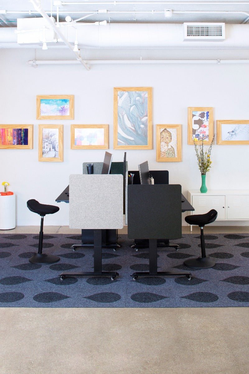 Luxor RCLM6024 RECLAIM Desktop Privacy Panel - 60"W x 24"H(LUX-RCLM6024) - SchoolOutlet