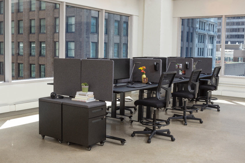 Luxor RCLM6024 RECLAIM Desktop Privacy Panel - 60"W x 24"H(LUX-RCLM6024) - SchoolOutlet