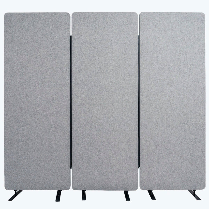 Luxor RCLM7266Z RECLAIM Acoustic Room Dividers - 3 Pack - 72"W x 64"H(LUX-RCLM7266Z) - SchoolOutlet