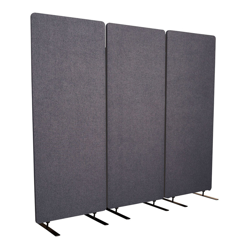 Luxor RCLM7266Z RECLAIM Acoustic Room Dividers - 3 Pack - 72"W x 64"H(LUX-RCLM7266Z) - SchoolOutlet