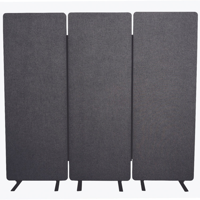 Luxor RCLM7266Z RECLAIM Acoustic Room Dividers - 3 Pack - 72"W x 64"H(LUX-RCLM7266Z) - SchoolOutlet