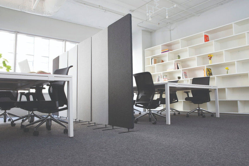 Luxor RCLM7266Z RECLAIM Acoustic Room Dividers - 3 Pack - 72"W x 64"H(LUX-RCLM7266Z) - SchoolOutlet