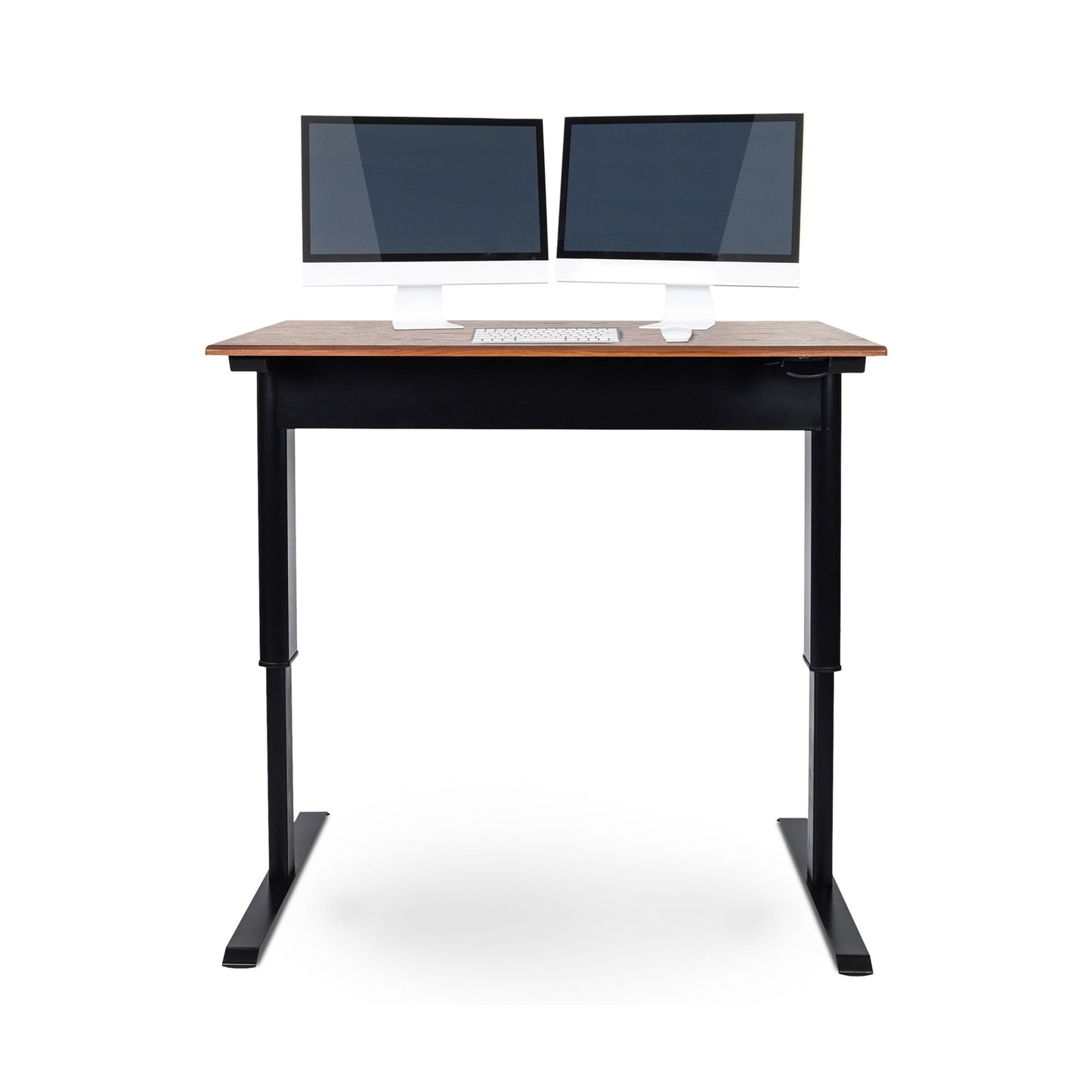 Luxor SPN48F-BK-TK - 48" Pneumatic Adjustable Height Standing Desk (LUX-SPN48F-BK-TK) - SchoolOutlet