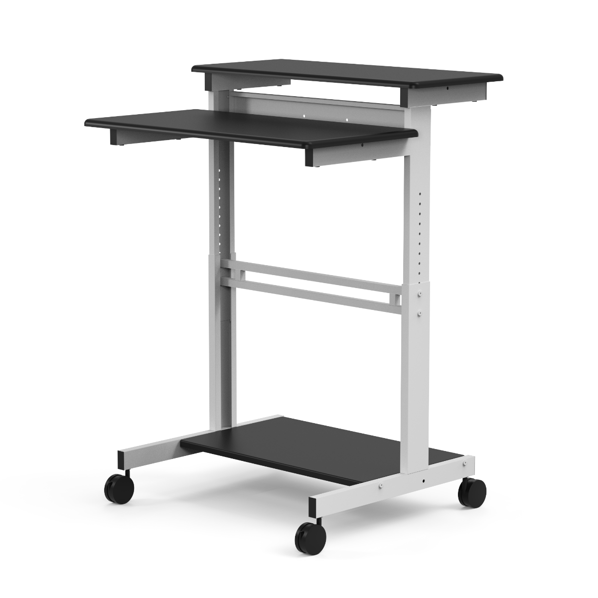 Luxor 31.5" Adjustable Stand Up Workstation (LUX-STANDUP-31.5-B) - SchoolOutlet