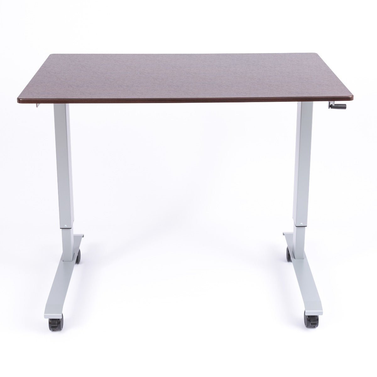 Luxor STANDUP-CF48-DW - 48" Crank Adjustable Stand Up Desk(LUX-STANDUP-CF48-DW) - SchoolOutlet