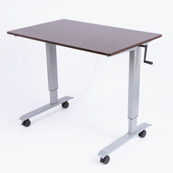Luxor STANDUP-CF48-DW - 48" Crank Adjustable Stand Up Desk(LUX-STANDUP-CF48-DW)