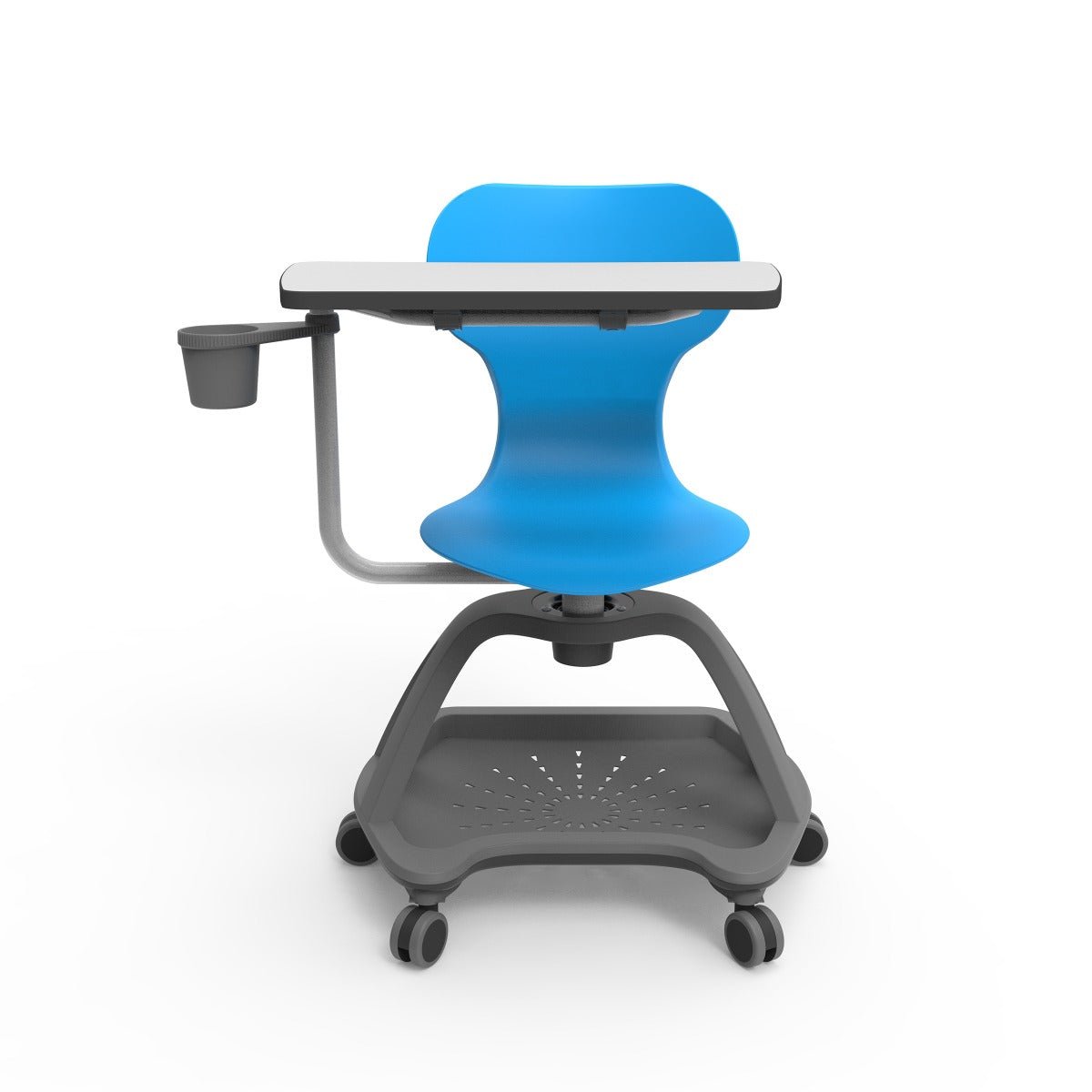 Mobile Tablet Arm Student Desk and Chair by Luxor for Schools and Classroom - SchoolOutlet