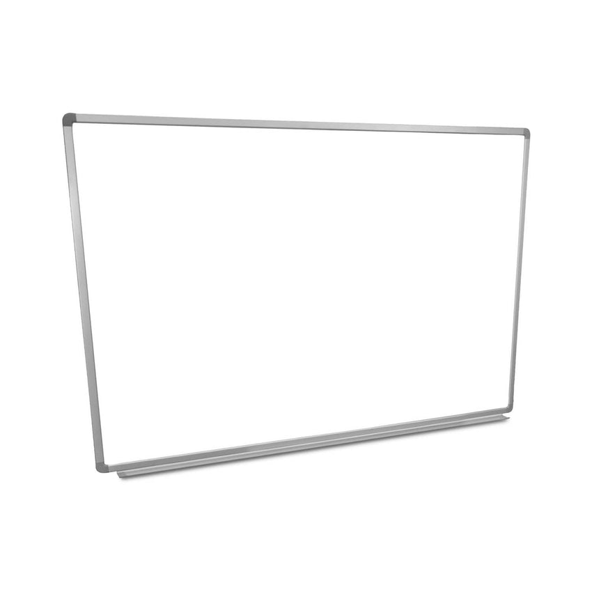 Fuerza Wall-Mounted Magnetic Dry-erase Whiteboard 60"W x 40"H (FZA-410125-LX) - SchoolOutlet