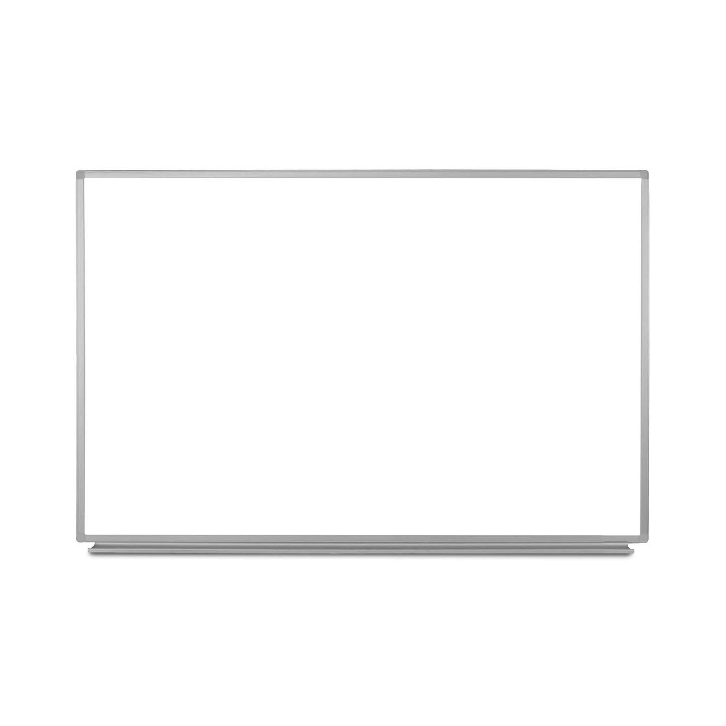 Fuerza Wall-Mounted Magnetic Dry-erase Whiteboard 60"W x 40"H (FZA-410125-LX) - SchoolOutlet