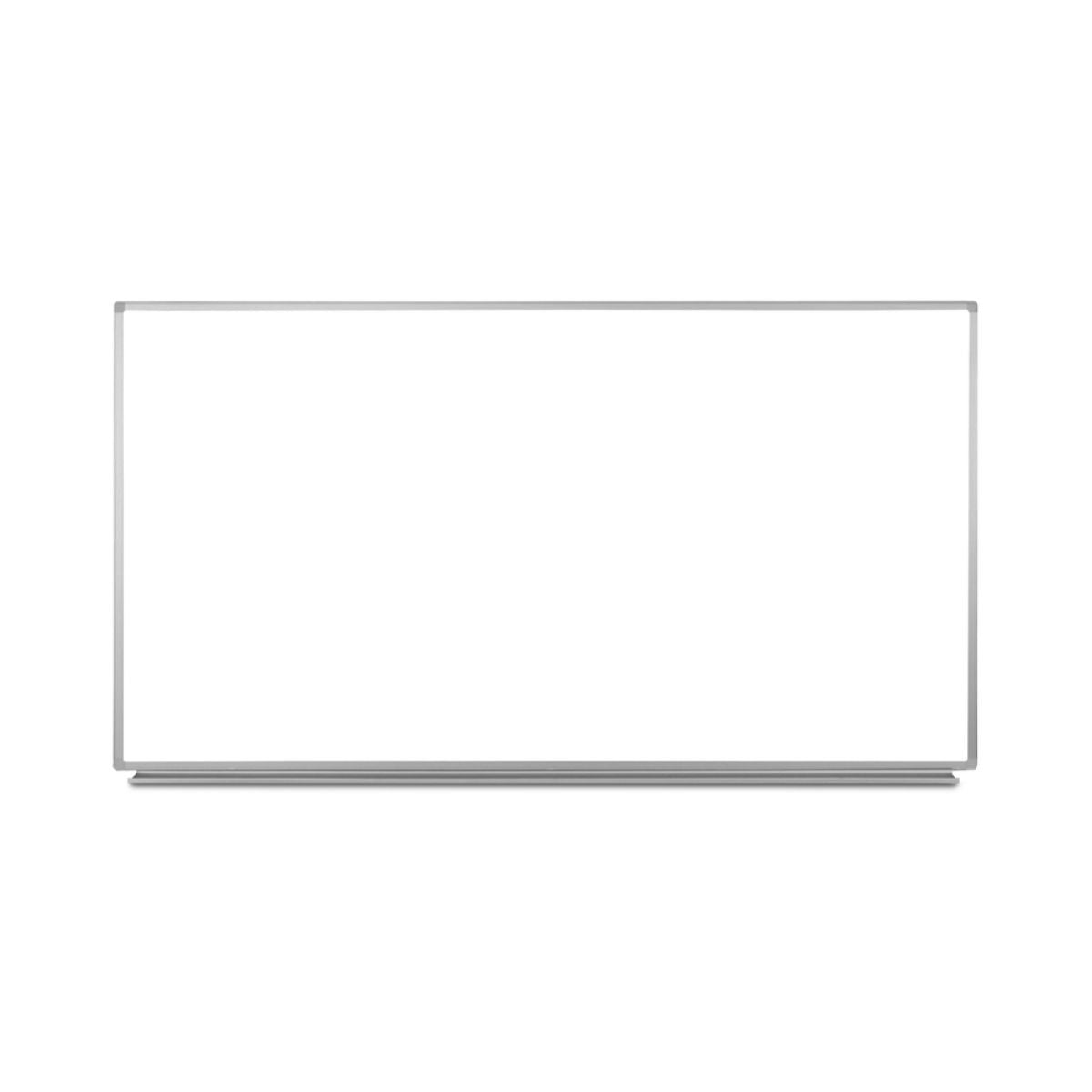 Fuerza Wall-Mounted Magnetic Dry-erase Whiteboard 72"W x 40"H (FZA-95039-LX) - SchoolOutlet