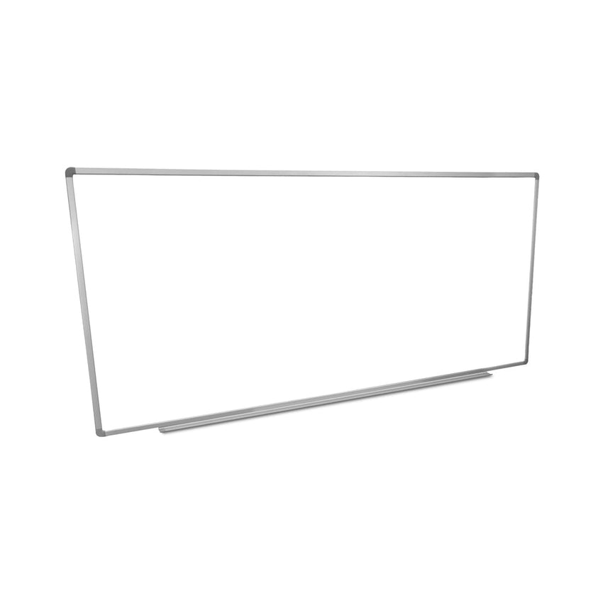 Fuerza Wall-Mounted Magnetic Dry-erase Whiteboard 96"W x 40"H (FZA-95040-LX) - SchoolOutlet