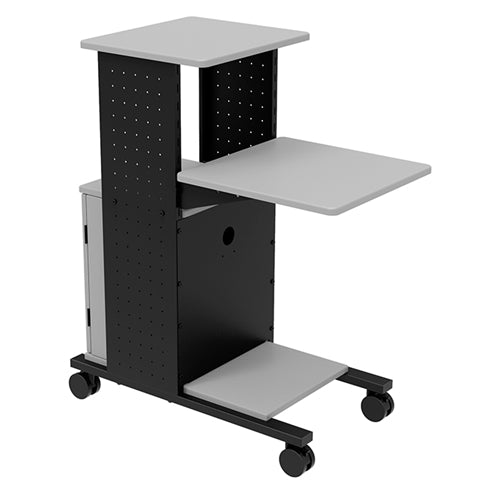 Luxor WPS4C - 40" Mobile Presentation Station with Cabinet (Luxor LUX-WPS4C) - SchoolOutlet