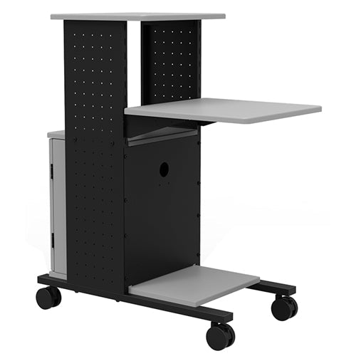 Luxor WPS4C - 40" Mobile Presentation Station with Cabinet (Luxor LUX-WPS4C) - SchoolOutlet