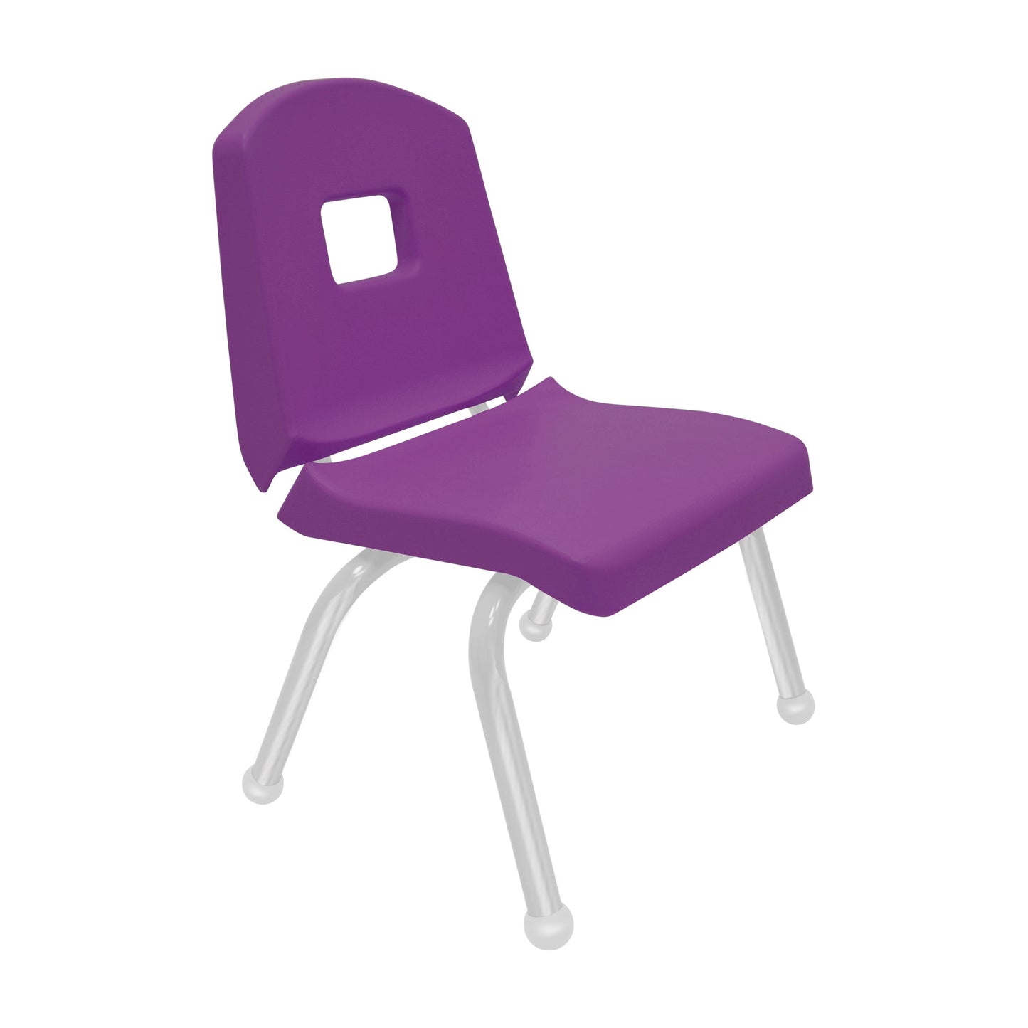 PreSchool Stack Chair-Creative Colors by Mahar for Day Care - 12" Seat Height - MHR-12CHR - SchoolOutlet