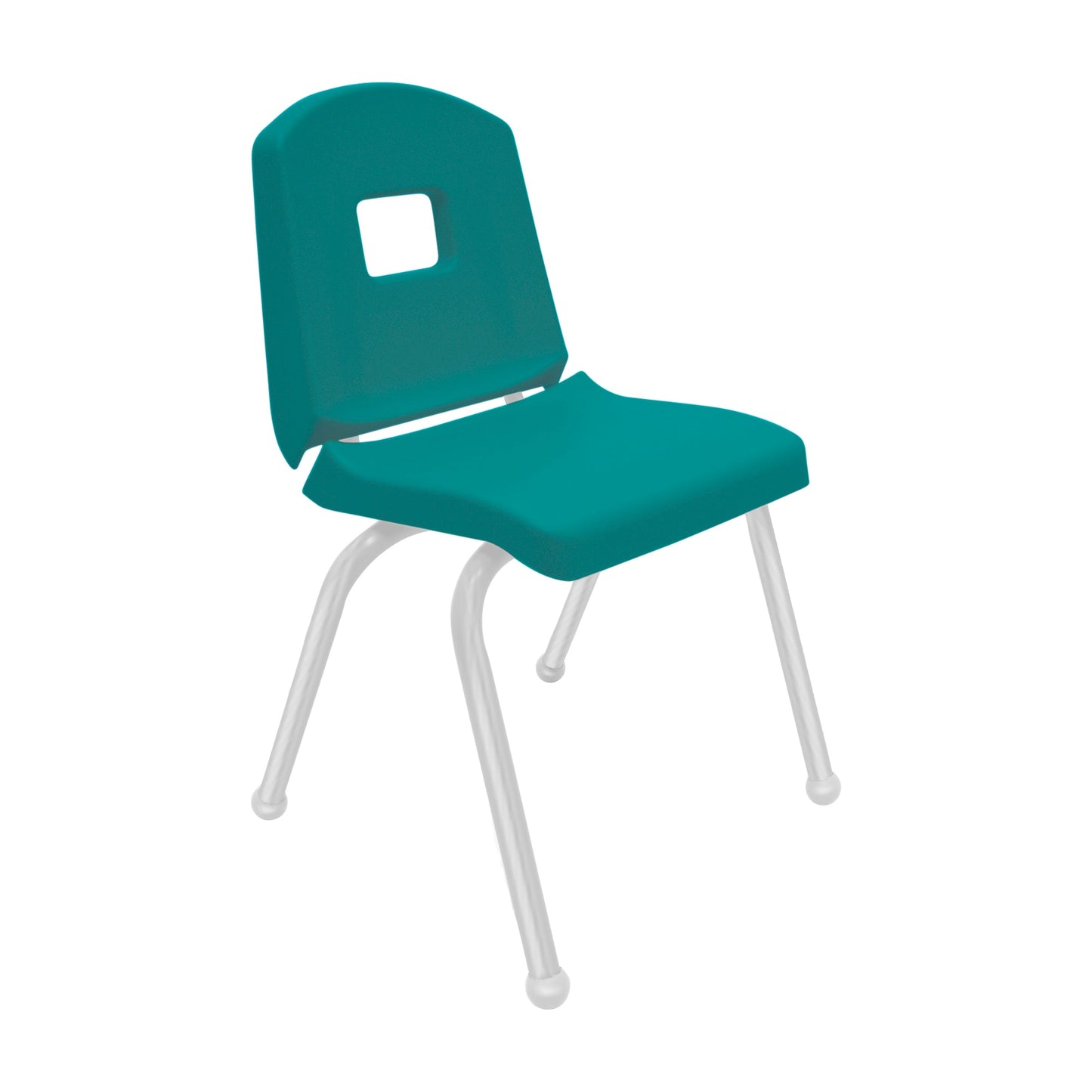 Mahar Creative Colors Split Bucket Chair 16" Seat Height (Mahar Creative Colors MHR-16CHR) - SchoolOutlet