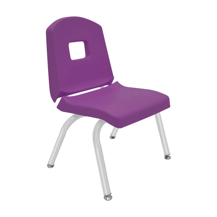 PreSchool Stack Chair-Creative Colors by Mahar for Day Care - 12" Seat Height - MHR-12CHR - SchoolOutlet