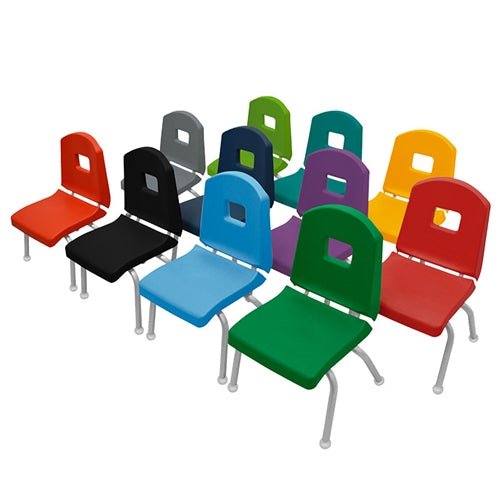 Mahar Creative Colors Split Bucket Chair 14" Seat Height (Mahar Creative Colors MHR-14CHR) - SchoolOutlet