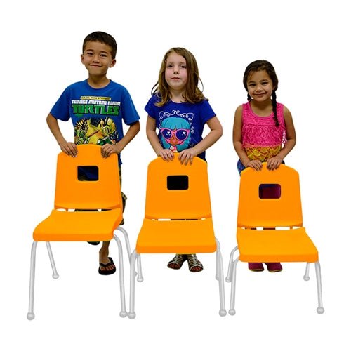 Mahar Creative Colors Split Bucket Chair 14" Seat Height (Mahar Creative Colors MHR-14CHR) - SchoolOutlet