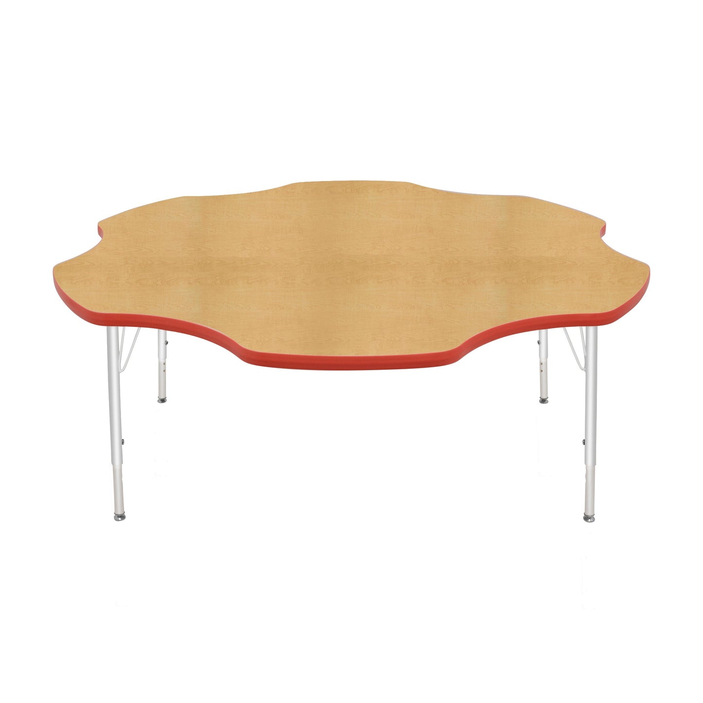 Mahar Creative Colors Daisy Creative Colors Activity Table Flower with Heavy Duty Laminate Top (60" Diameter x 22-30"H) - SchoolOutlet